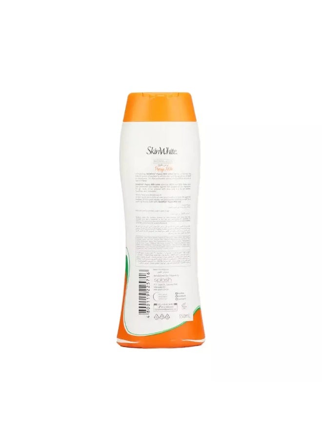 Skin White Papaya Milk Whitening Lotion with SPF 10- 350ml - Image 2
