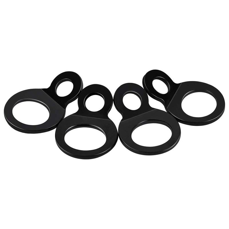 P1Tools Dirt bike Tie Down Strap Rings for Motorcycle Dirtbike ATV Trailer Truck Strap Your Bike securely Without Scratching Handlebars Fits Coated Tie Down Hooks Large Loop to Hook Your Bike