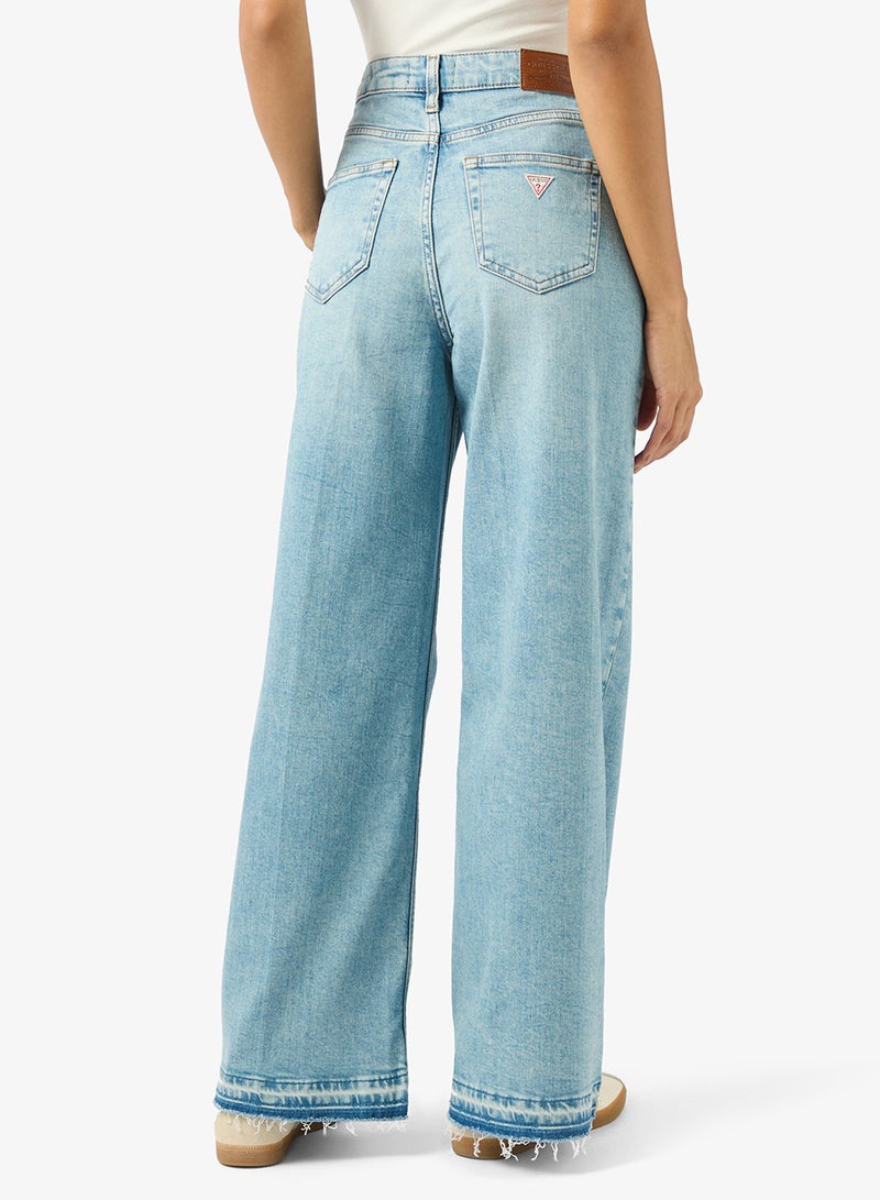 جس جينز واسع الأرجل - Image 3