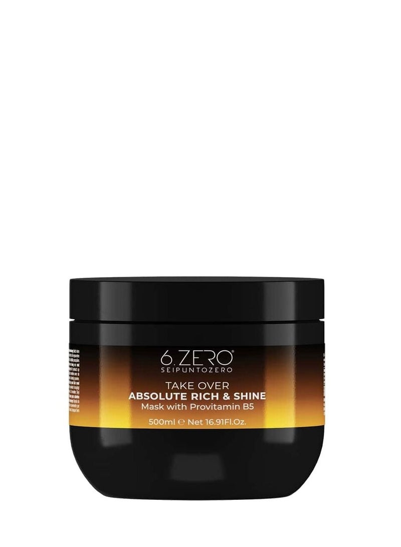 TAKE OVER ABSOLUTE RICH & SHINE MASK 500 ML
