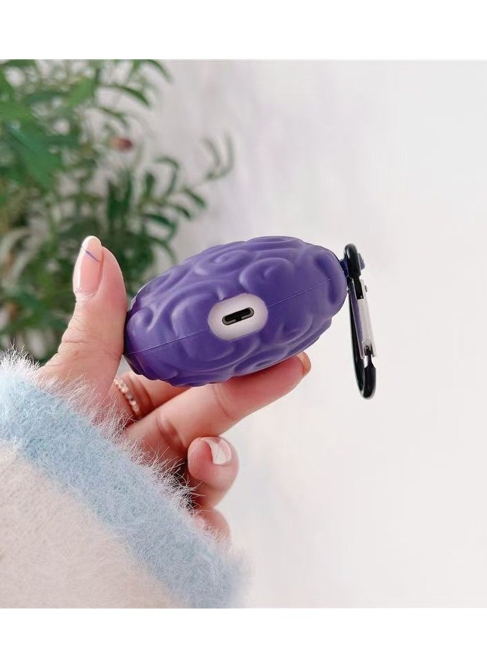 Generic - For Bluetooth Headset Air Pods Pro 2 Generation Protective Case - Devil Fruit Cursed Fruit Protective Case - Silicone Drop Resistant Waterproof Case - Image 1