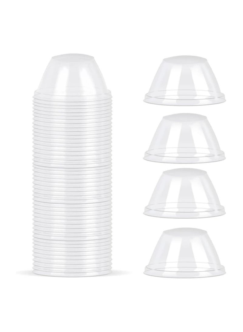 KASTWAVE Plastic Clear Plant Grow Humidity Domes, Compatible with Aerogarden Indoor Hydroponics Growing System, Temperature Domes Cover Lid, 100 Pcs - Image 1