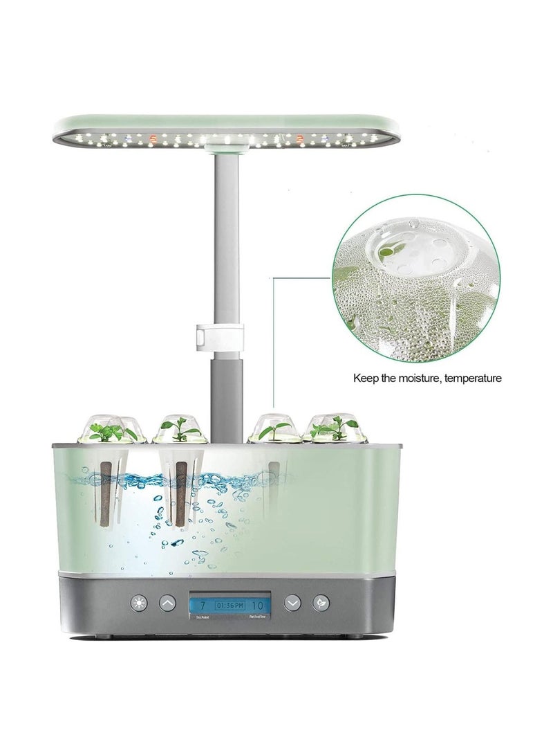 KASTWAVE Plastic Clear Plant Grow Humidity Domes, Compatible with Aerogarden Indoor Hydroponics Growing System, Temperature Domes Cover Lid, 100 Pcs - Image 3