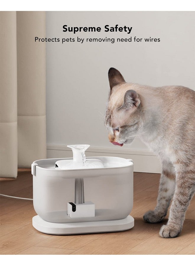 PETLIBRO Replacement Filters For Dockstream Cat Water Fountain Plwf005 Plwf115 Plwf105, 4 Months Set Of Replacement Filters For Ultra Quiet Pet Water Fountain,White 8 Count (Pack Of 1)  - Image 4