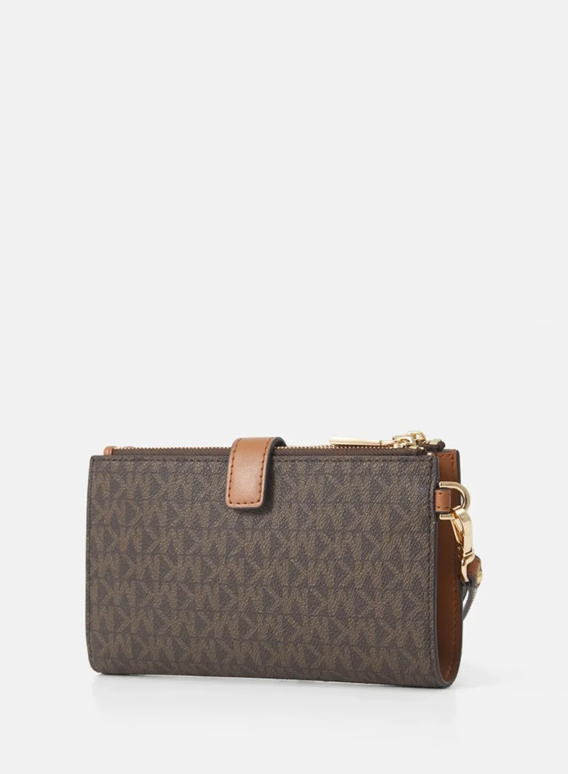 Michael Kors Logo Travel Wallet