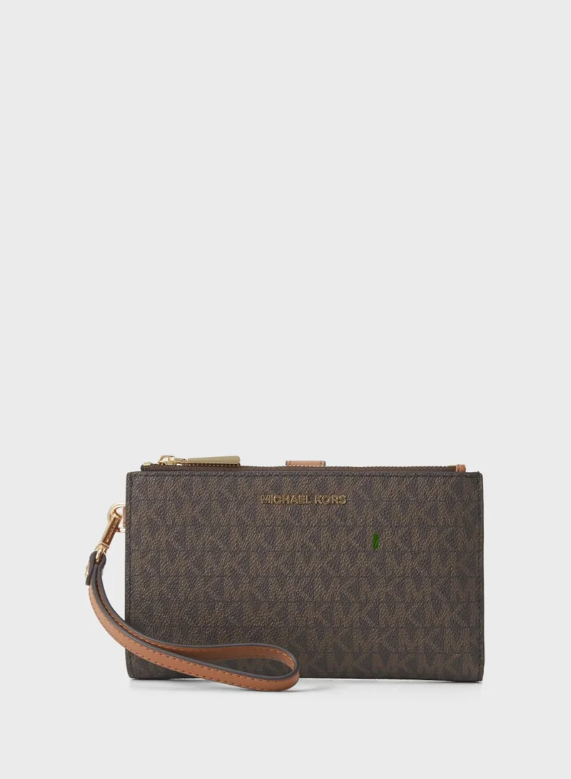 Michael Kors Jet Set Travel Double Zip Wristlet
