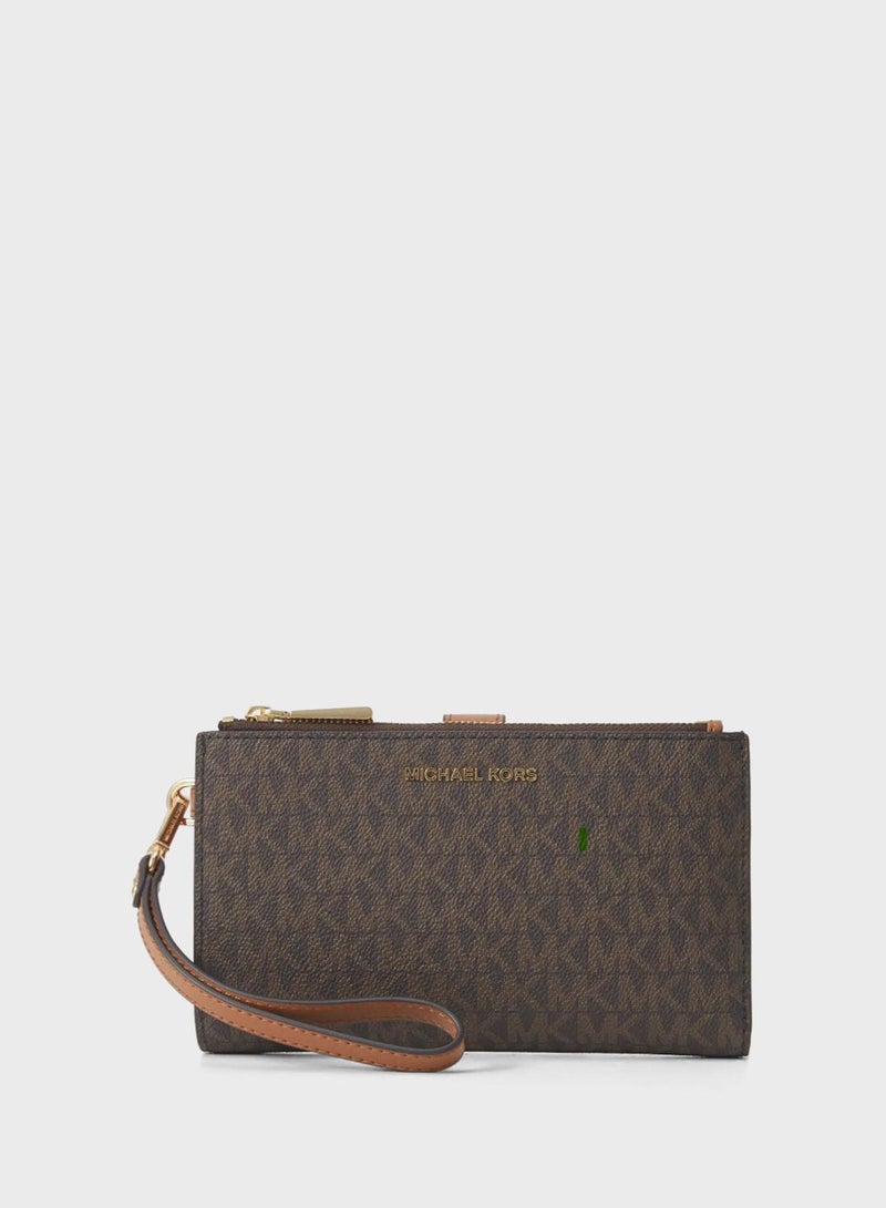 Michael Kors Jet Set Travel Double Zip Wristlet - Image 1