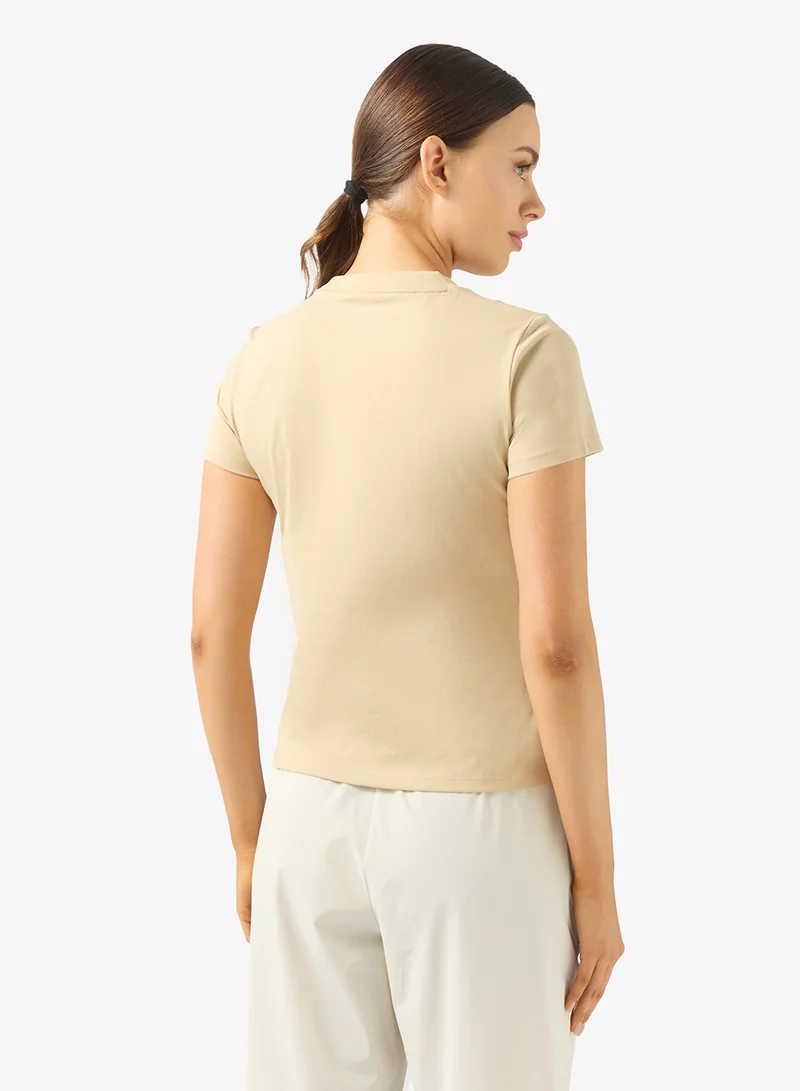 ANTA Short Sleeved  knitted -Sporty Retro