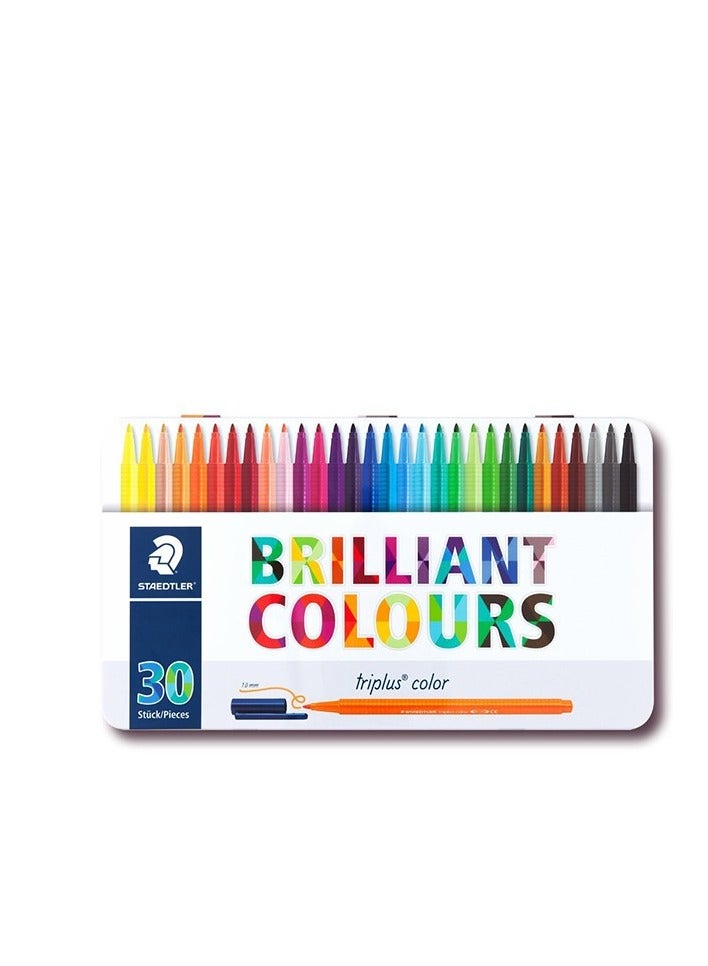 STAEDTLER 30-Pieces Brilliant Color Pen Refill Multicolour  - Image 1