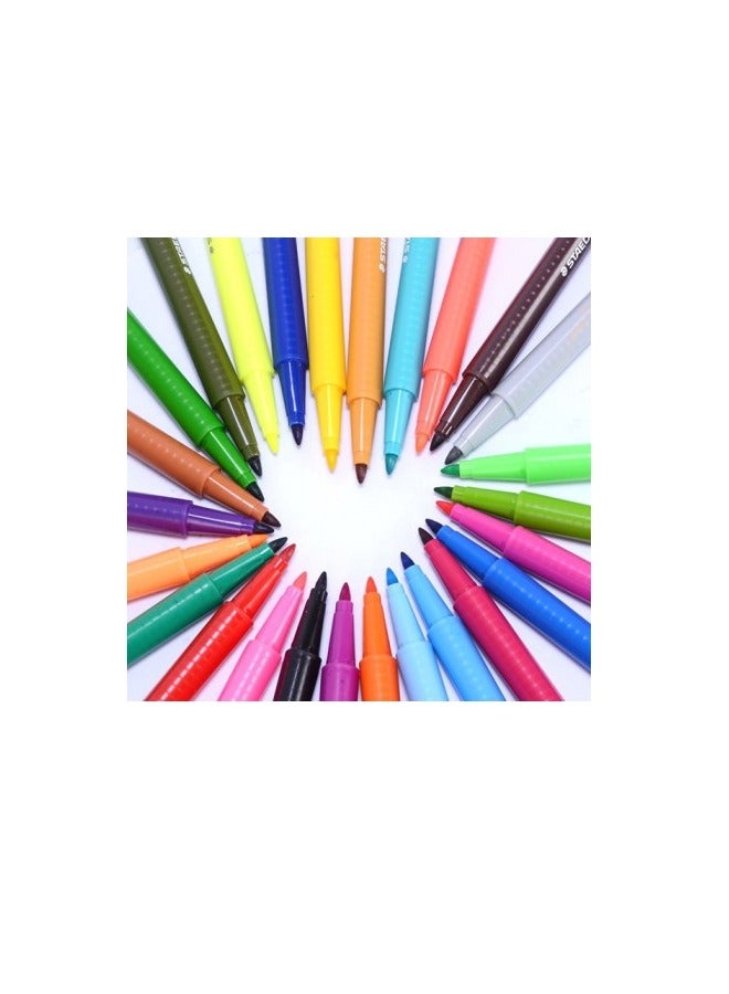 STAEDTLER 30-Pieces Brilliant Color Pen Refill Multicolour  - Image 2
