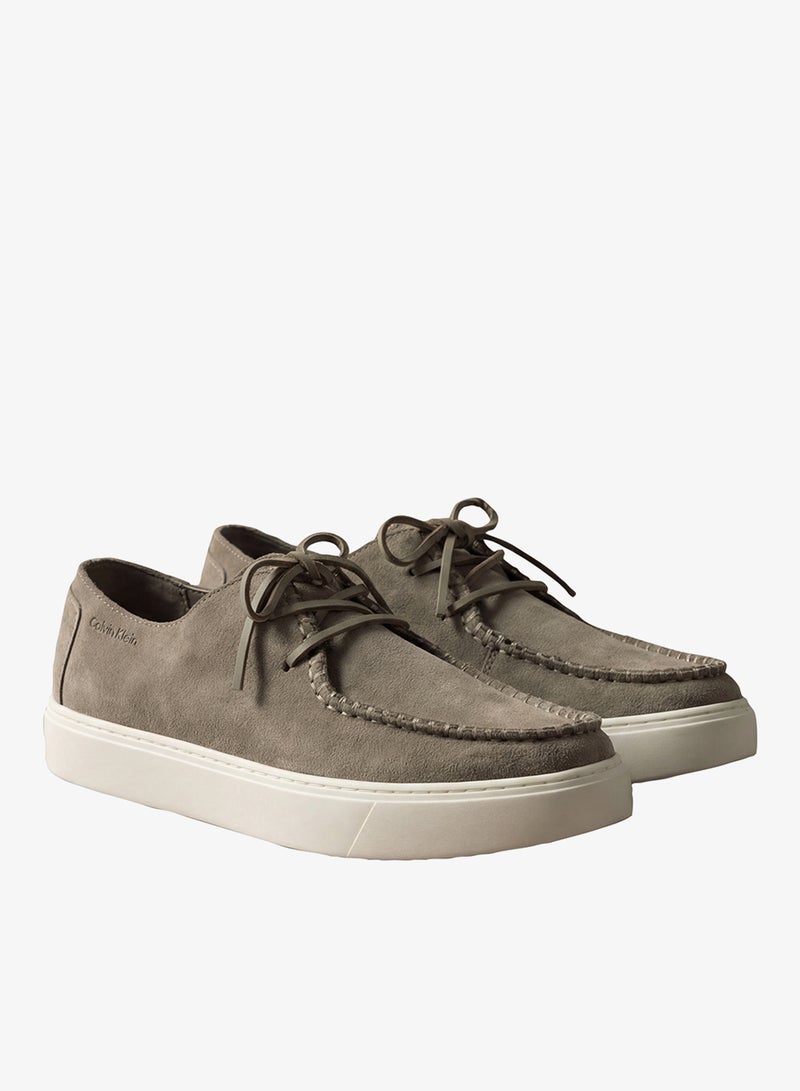 CALVIN KLEIN Suede Hybrid Derby Shoes - Image 3