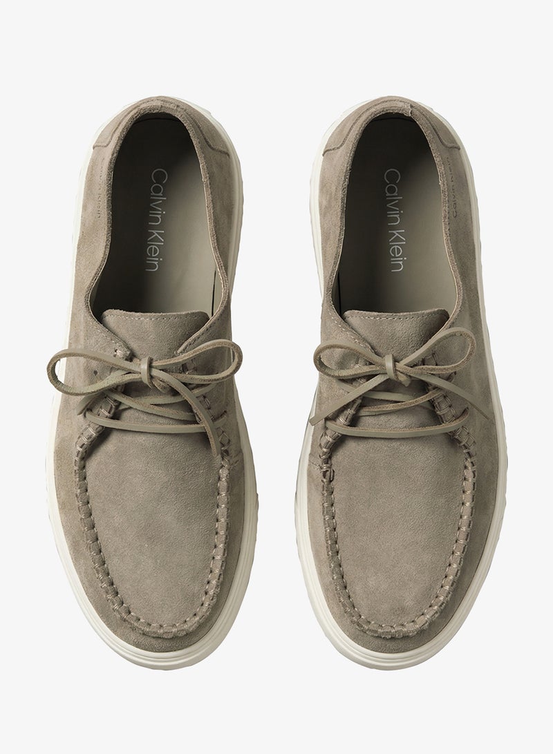 CALVIN KLEIN Suede Hybrid Derby Shoes - Image 5