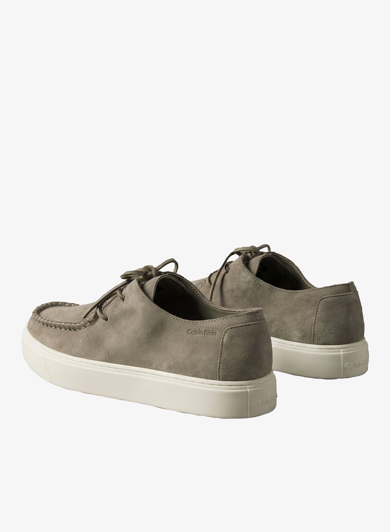 CALVIN KLEIN Suede Hybrid Derby Shoes - Image 4