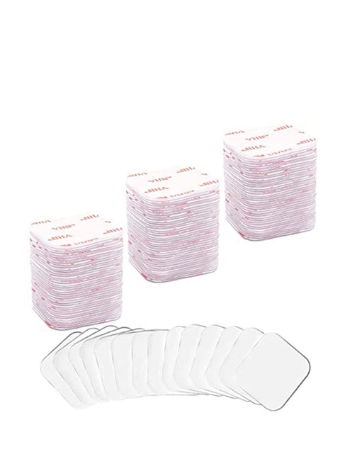 Double Sided Sticky Pads Reusable Tape, Multipurpose Nano Removable Traceless Mounting Tape, Washable Traceless Clear Adhesive Tape, Strong Pad Mounting Tape for Household