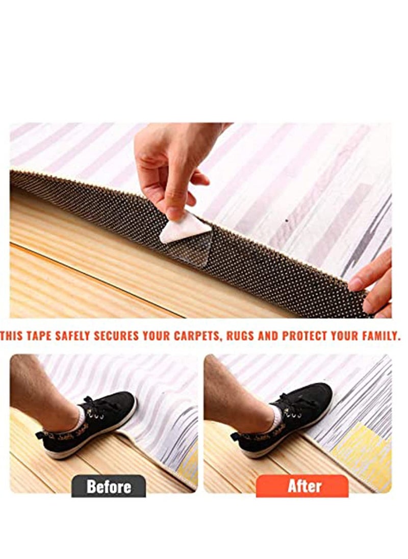 Double Sided Sticky Pads Reusable Tape, Multipurpose Nano Removable Traceless Mounting Tape, Washable Traceless Clear Adhesive Tape, Strong Pad Mounting Tape for Household