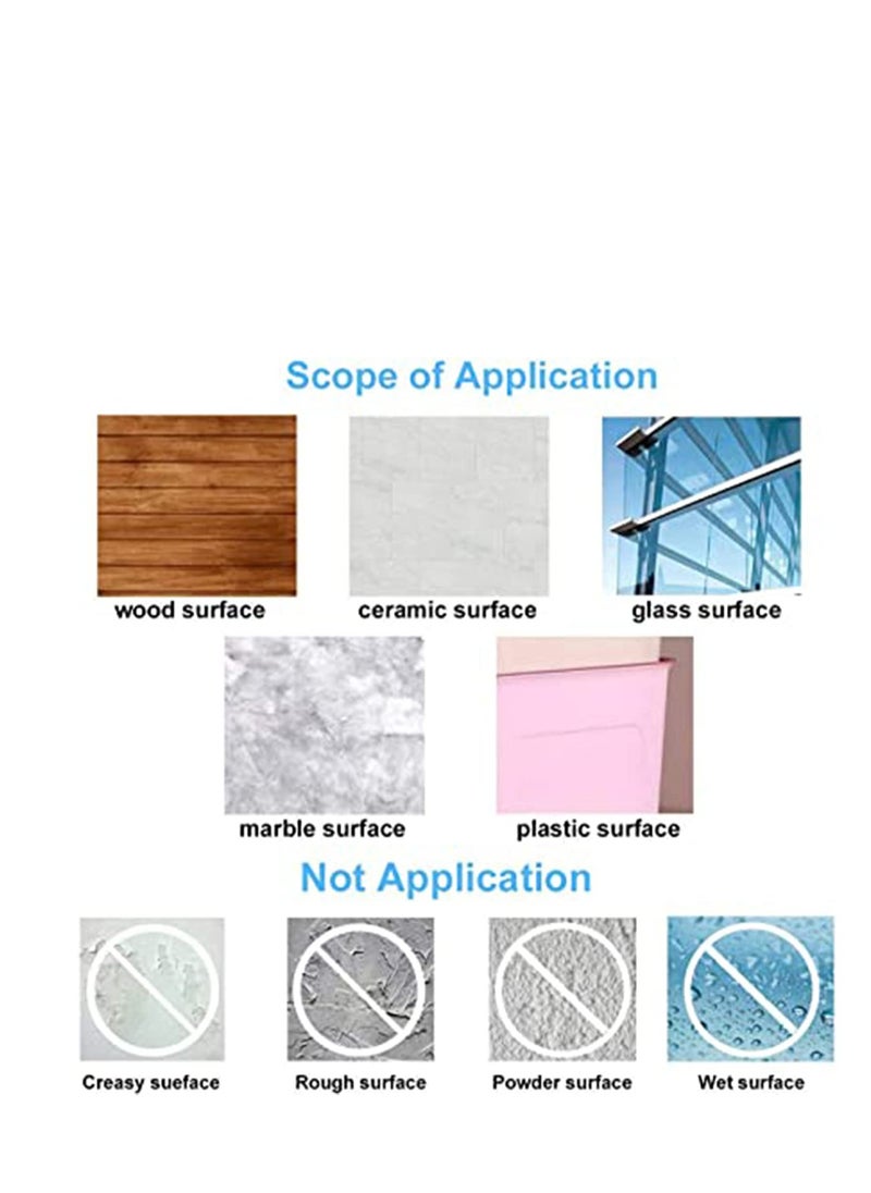 Double Sided Sticky Pads Reusable Tape, Multipurpose Nano Removable Traceless Mounting Tape, Washable Traceless Clear Adhesive Tape, Strong Pad Mounting Tape for Household