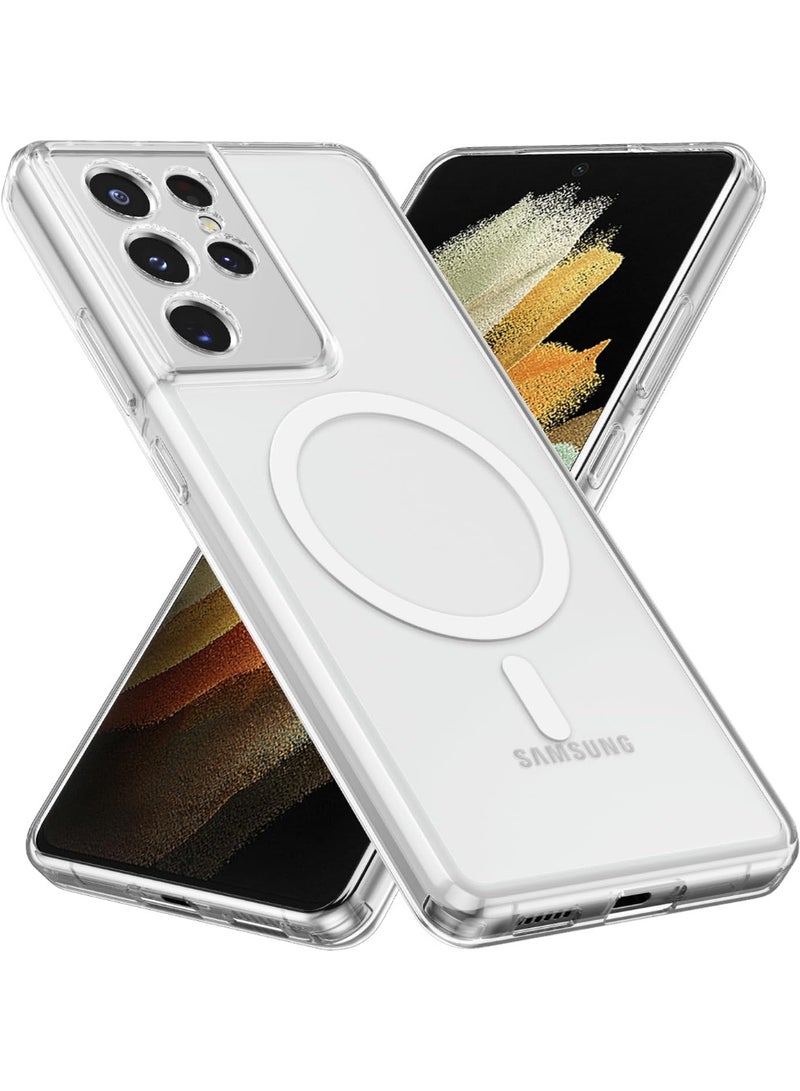 MagSafe Clear Case Compatible with Samsung Galaxy S21 Ultra - Image 1