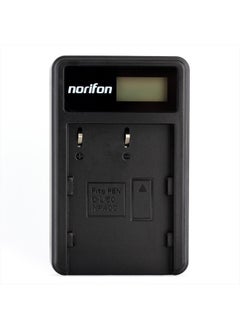 Norifon D-LI50 LCD USB Charger for Pentax K10, K10D, K10D GP, K10D Grand Prix, K20D Camera and More  - Image 1