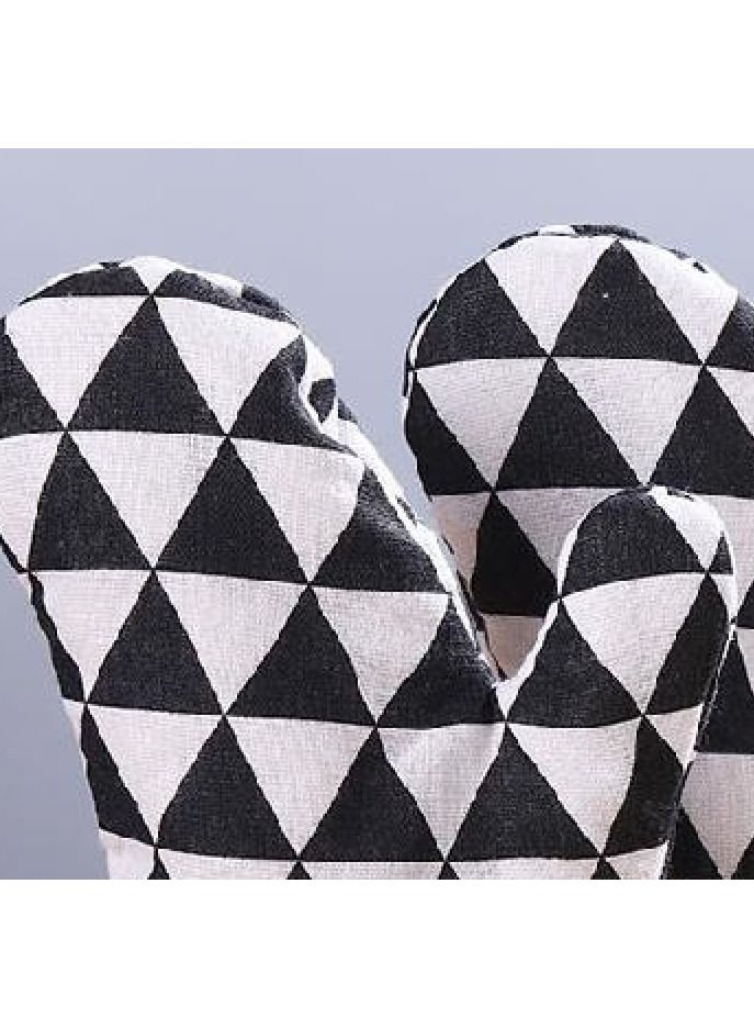 a pair home microwave oven hand gloves  - Image 2