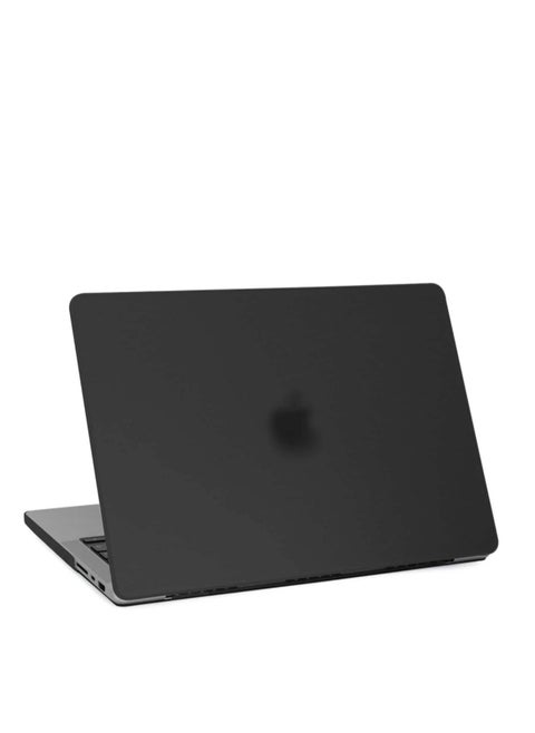 MacBook Pro 2022 13inch Case  Release M2  Plastic Hard Shell Black  Applicable to Apple laptop protective case ultra-thin black mac shell computer protective cover M2 macbook pro 2022 (13inch) Transparent Matte Laptop Shell Cover