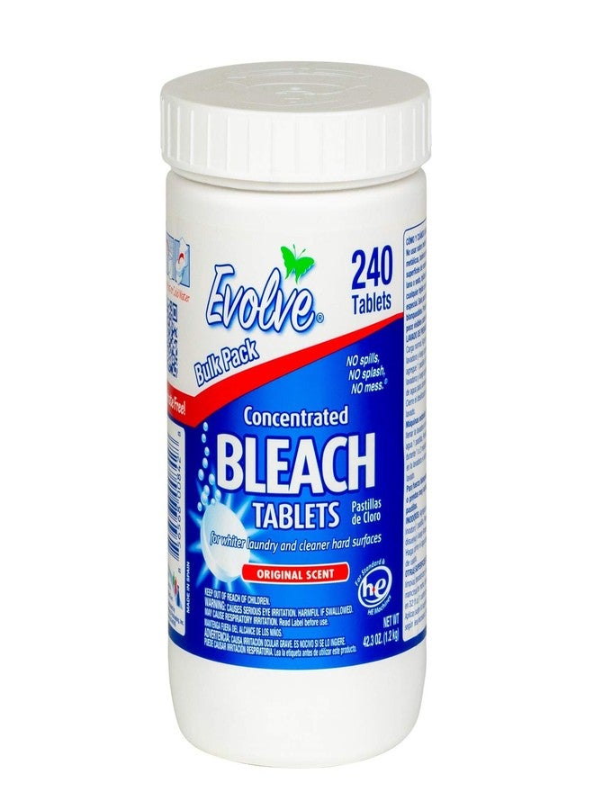 Evolve Concentrated Bleach Tablet Bulk Size 240 Tablets 1 Pack Original Scent - Image 1