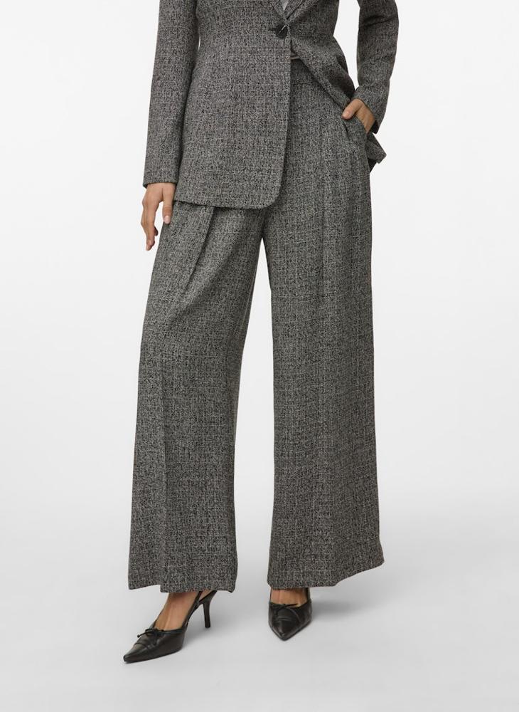 فيرو مودا بنطلون فيمبيرل واسع جدا بخصر متوسط - Image 1