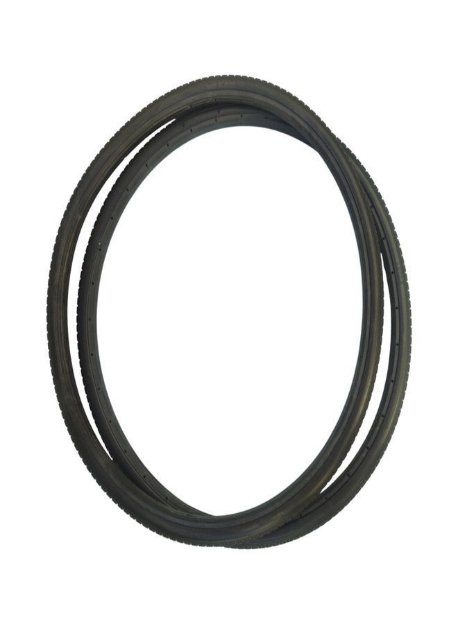 eOnekart Replacement Wheelchair Puncture Proof Solid PU Rear Wheel Tires 24 Inch (24×13/8) - Black (Pack Of 2) - Image 3