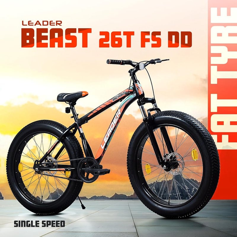 Leader Beast Hybrid & Fat Tire Bike Bicycle - Image 2