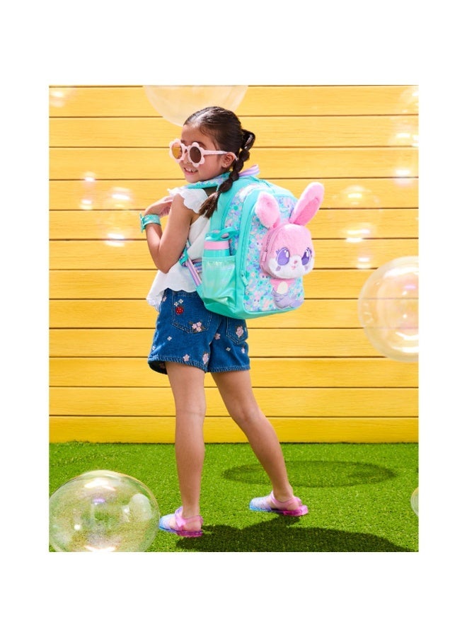 Smiggle Cute Kids Backpack with Detachable Plush Doll, 36*28*13cm Lightweight Spacious School Bag for Girls Daily Study Travel - Image 4
