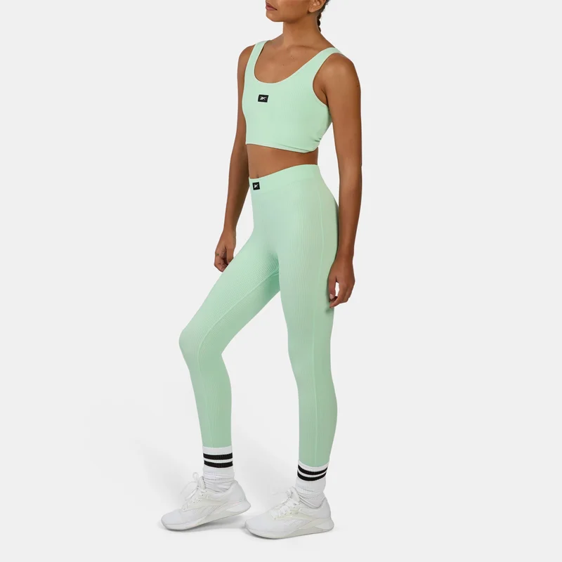 Reebok Inverted Aqua Reebok Rib Stirrup Women's Tight for Women | Best Price UAE