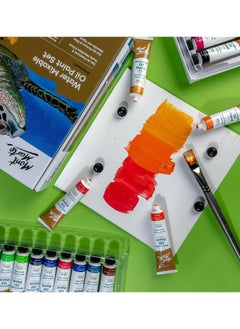 Mont Marte 36-Piece Premium Water Mixable Oil Paint Set 18ml Content Per Tube  - Image 3