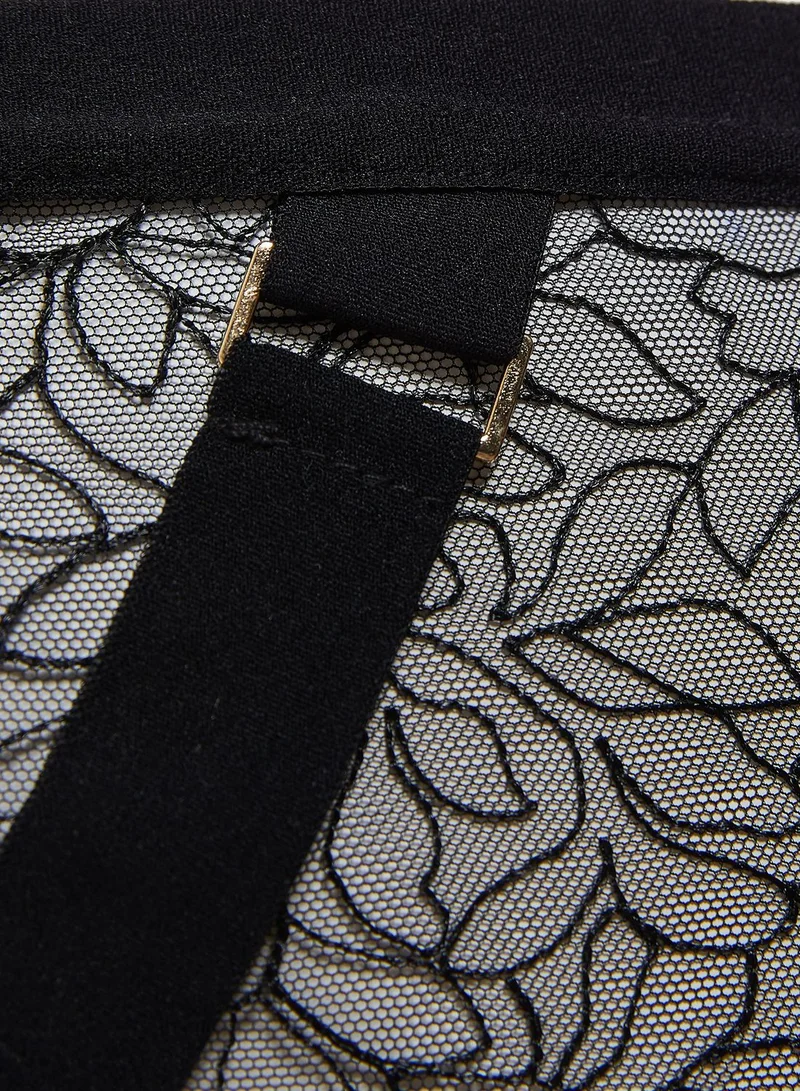 BLUEBELLA Lace Detail Thong