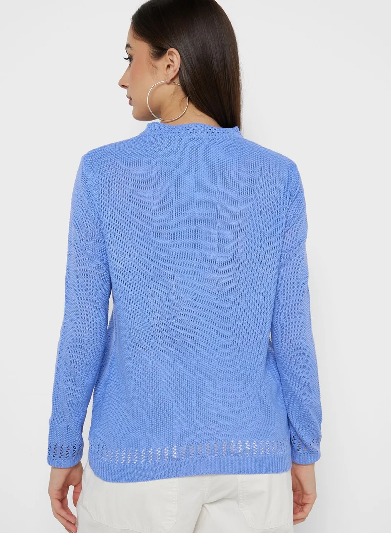 Ginger Bobble Knit Sweater