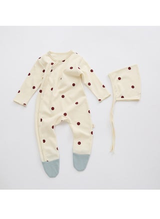 Baby cotton baby long sleeve onesie newborn baby clothes 80m m apricot red dot - pzsku/Z3D7813EFE0B2EE08F705Z/45/1746210602/d5e5bbed-3b0b-4365-858a-1cc4e5715333