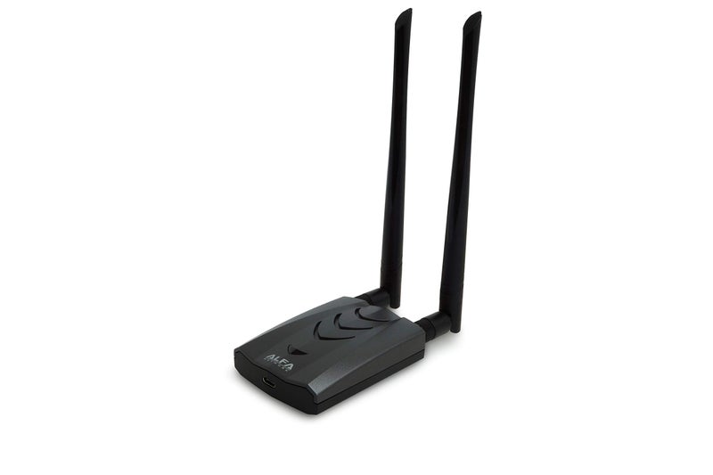 ALFA Network ã€New Version Type-C WiFi USBã€‘ ALFA AWUS036ACH Long-Range Dual-Band AC1200 Wireless Wi-Fi Adapter w/2x 5dBi External Antennas â€“ 2.4GHz 300Mbps/5GHz 867Mbps â€“ 802.11ac & A, B, G, N - Image 1