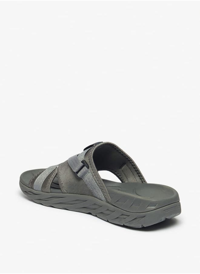 Kappa Mens Solid Slip-On Sports Sandals With Cushioning  - Image 2