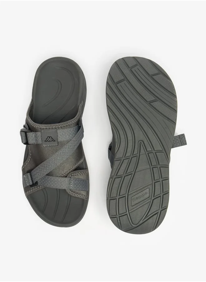 كابا Mens Solid Slip-On Sports Sandals With Cushioning