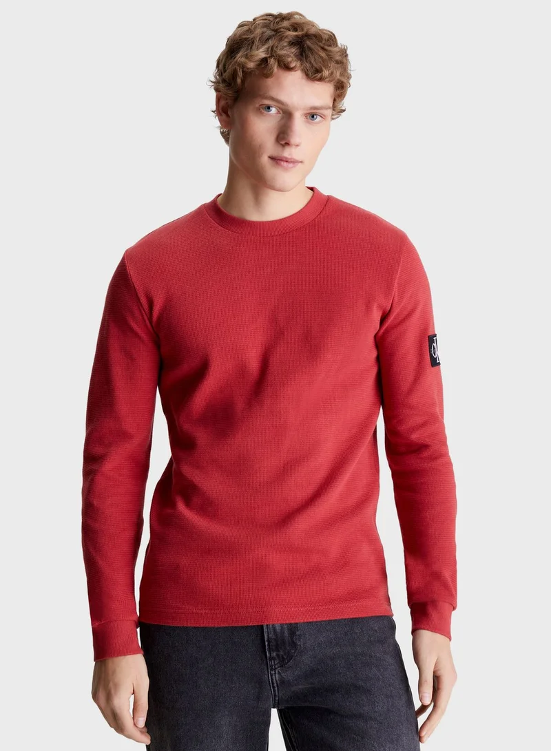 Calvin Klein Jeans Logo Crew Neck T-Shirt