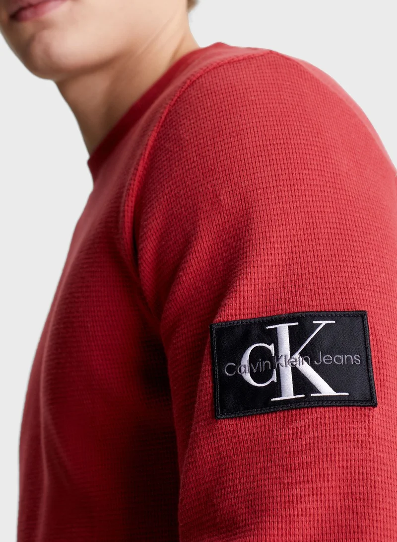 Calvin Klein Jeans Logo Crew Neck T-Shirt