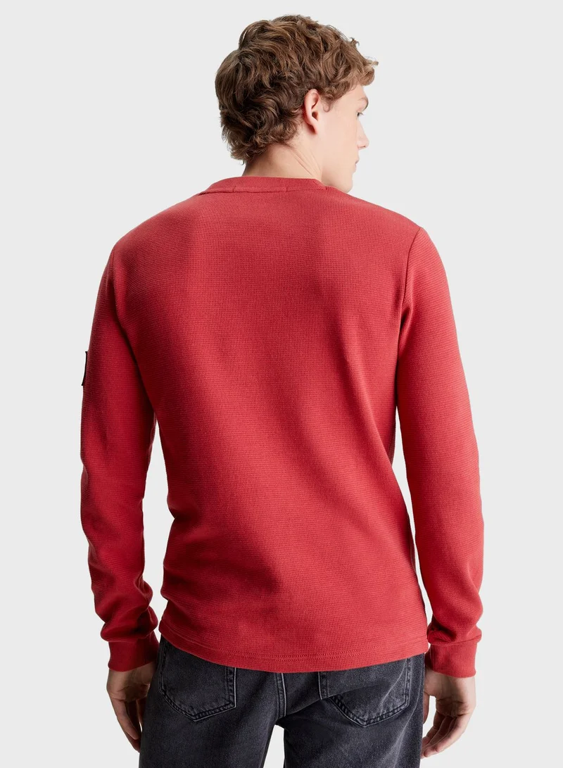 Calvin Klein Jeans Logo Crew Neck T-Shirt