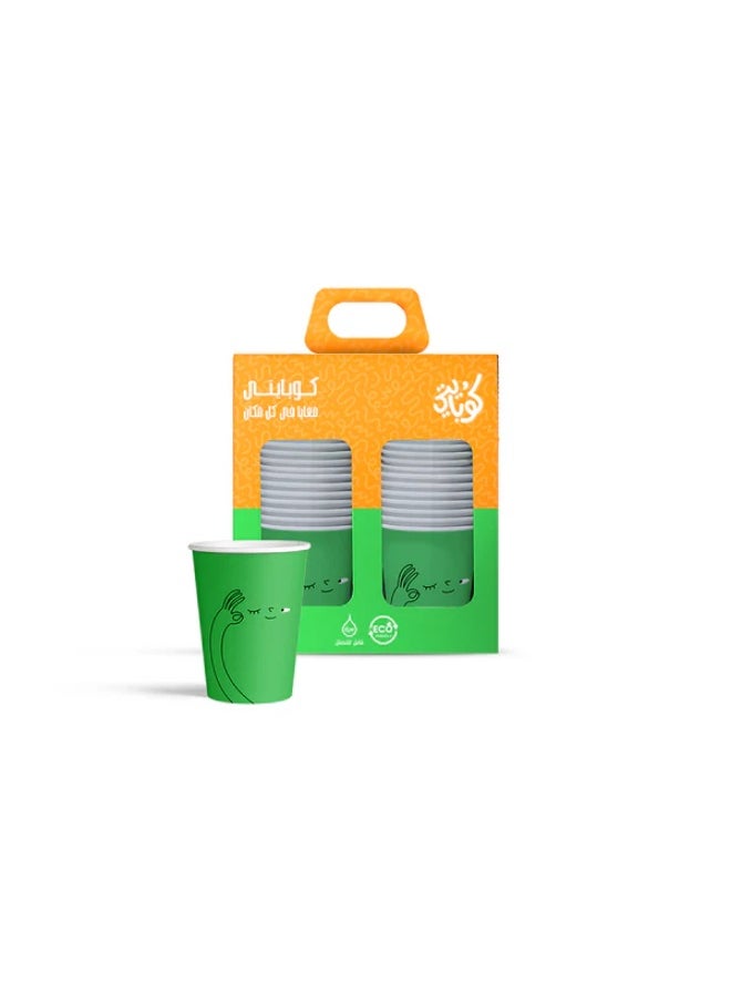 كوبايتي أكواب ورقية ٨ أونصات - 35 كوب  - Image 3