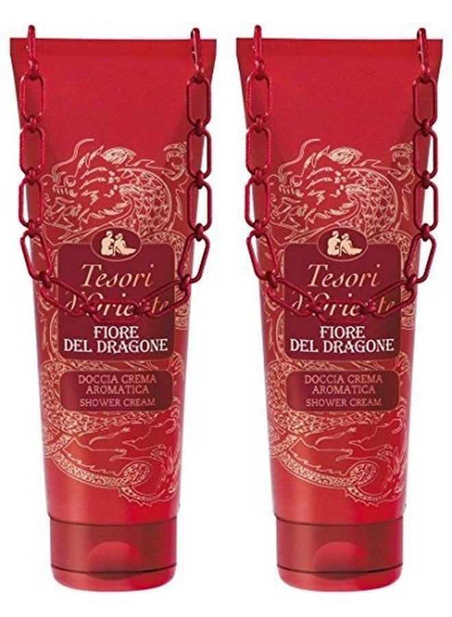 :"Fiore Del Dragone" Shower Cream * 8.45 Fluid Ounce (250Ml) Packages (Pack Of 2) * [ Italian Import ]