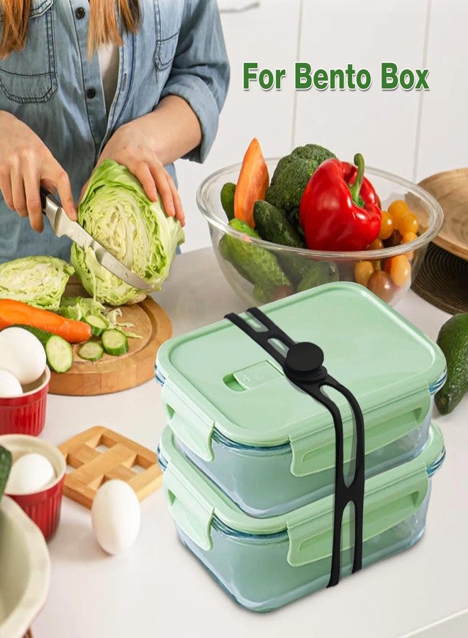 FAILUN 2PCS Silicone Lid Latch for Pots - Universal Lid Latch Strap for Crockpot, Crock Pot Lid Strap, Crockpot Locking Lid, Slow Cooker Lid Lock, Silicone Travel Latch for Casserole Dishes and Pans - Image 5