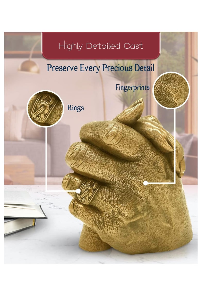 Generic مجموعة صب يدوية ثلاثية الأبعاد لذكريات الزوجين من Mold Your Memories  - Image 2