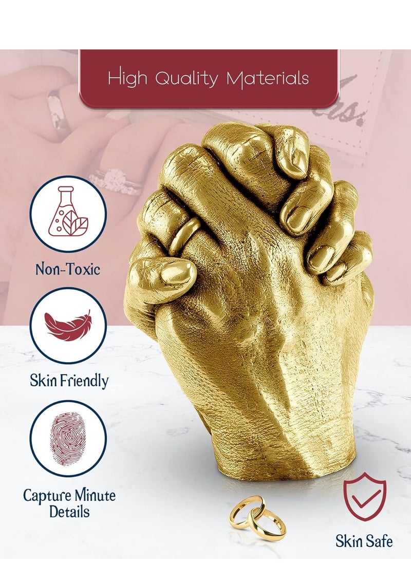 Generic مجموعة صب يدوية ثلاثية الأبعاد لذكريات الزوجين من Mold Your Memories  - Image 4