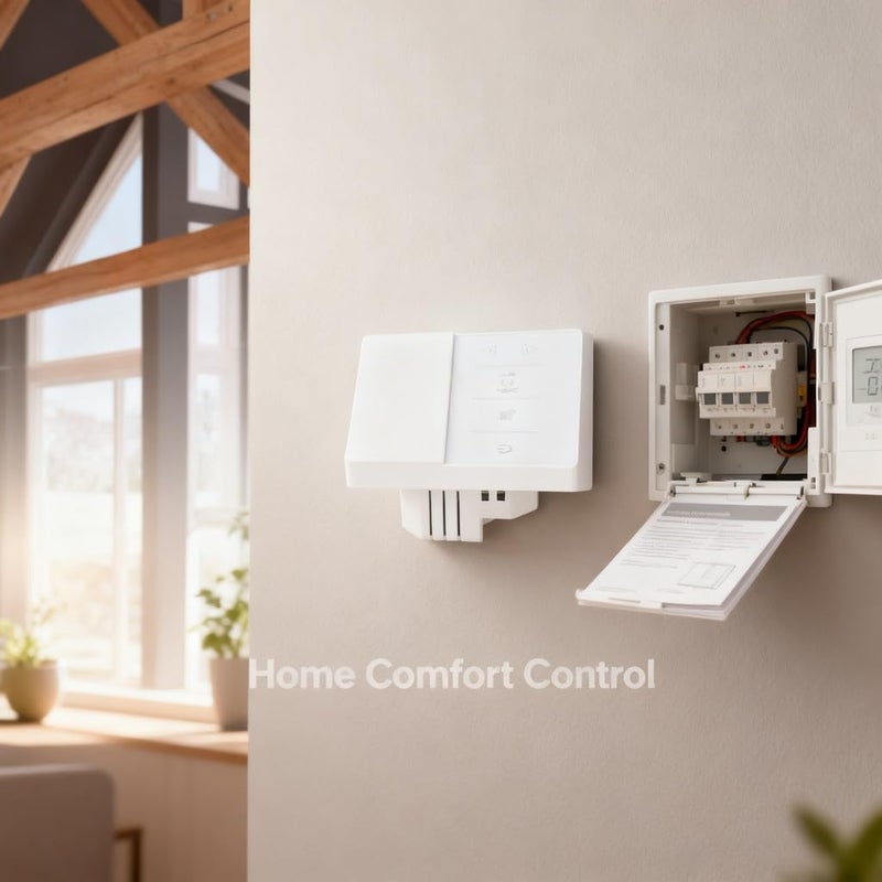 Programmable Smart Thermostat WiFi Electric Heating Controller Large LCD Screen - Image 4