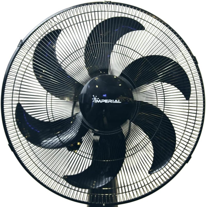 IMPERIAL imperial 18 inch standing fan with remote control 85w powerful cooling fan adjustable height oscillating pedestal fan with 6 blades for home office bedroom living room and commercial use - Image 2