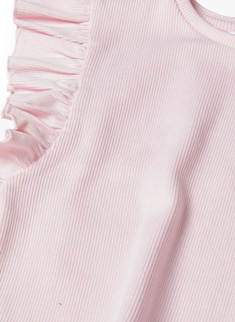 مينوتي Teen Girls Rib T Shirt