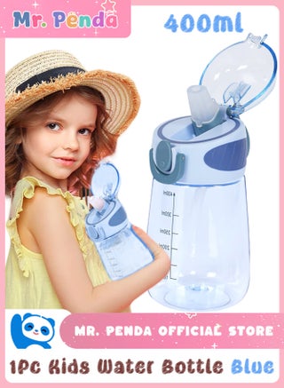 400ML Kids Water Bottle, Baby Toddler Sippy Cup with Scale, BPA-Free, Leak-Proof and Shatter-Resistant, Kids Bottle for Milk Juice Water, School Outdoor Travel (Blue) - pzsku/Z3D78D8C9E0DA4310A5F5Z/45/1747453905/5368beb8-d818-4470-866a-592b88192d66
