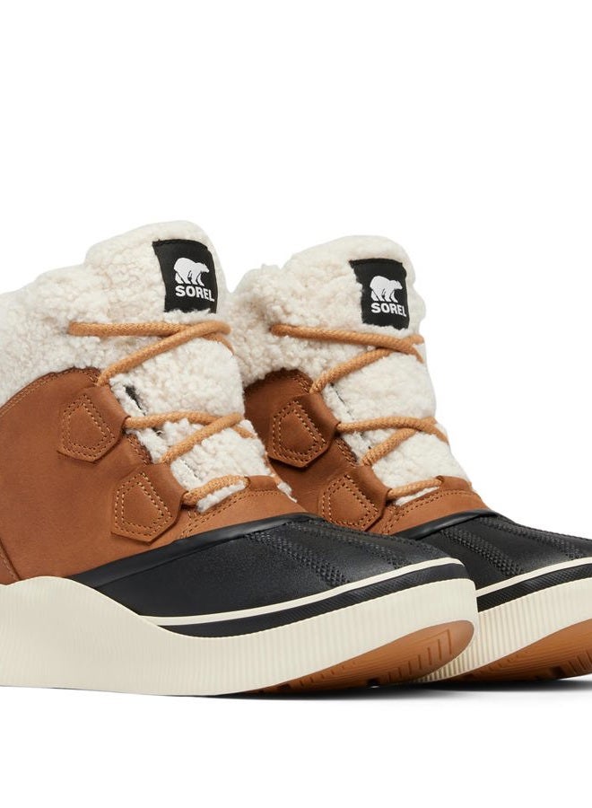 SOREL Women's Out N About lV Chillz Waterproof Boot, Taffy/Black, 38 EU - Image 3